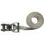 1'' x 193'' Ratchet Bottom, coiled ratchet strap with metal ratchet mechanism for secure fastening.