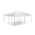 Celina Tent 15' x 20' Classic Series Pole Tent, 1 Piece Tent Top, Complete, white outdoor event tent with sturdy poles and a peaked roof design.