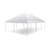 Celina Tent 20' x 30' Classic Series Pole Tent, 1 Piece Tent Top, Complete, displaying a large white outdoor canopy tent with multiple supporting poles and a peaked roof for events and gatherings.
