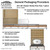 Celina Tent 20' x 40' Classic Series Pole Tent, 1 Piece Tent Top, Complete, with diagram showing dimensions and features.