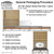 Celina Tent 20' x 40' Classic Series Pole Tent, 1 Piece Tent Top, Complete, with detailed diagram showing dimensions and construction features.