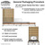 Celina Tent 30' x 40' Classic Series Pole Tent, 1 Piece Tent Top, Complete, with detailed packaging and setup instructions illustrated, including dimensions and features.
