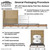 Celina Tent 20' x 20' Classic Series Pole Tent, Sectional Tent Top, Complete, with diagram showing size and features of the tent, including dimensions, packaging, and setup instructions.