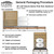Celina Tent 30' x 60' Classic Series Pole Tent, Sectional Tent Top, Complete, diagram of the sectional tent top and sidewall sections with measurements and assembly instructions.