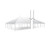 Celina Tent 30' x 90' Classic Series Pole Tent, Sectional Tent Top, Complete, with white fabric canopy supported by metal poles and a central supporting system.