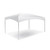 Celina Tent 10' x 15' Master Series Frame Tent, 1 Piece Tent Top, Complete, white outdoor event tent with sturdy metal frame and durable canopy. 