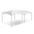 Celina Tent 10' x 20' Master Series Frame Tent, 1 Piece Tent Top, Complete, assembled outdoor event tent with white fabric canopy and sturdy metal frame, ideal for parties and gatherings.