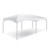 Celina Tent 10' x 20' Master Series Frame Tent, 1 Piece Tent Top, Complete, white outdoor event tent with sturdy frame and canopy covering.