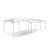 10' x 30' Master Series Frame Tent, 1 Piece Tent Top, Complete