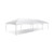 Celina Tent 15\' x 45\' Master Series Frame Tent, sectional tent top, complete, shown as a large white outdoor party or event tent with open sides and sturdy frame structure.