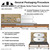 Celina Tent 15' x 45' Master Series Frame Tent, Sectional Tent Top, Complete, with layout details and packaging instructions.