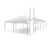 Celina Tent 20' x 100' Master Series Frame Tent, Sectional Tent Top, Complete, featuring a white, large-scale event tent with sturdy poles and a sectional design suitable for outdoor gatherings.
