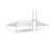 Celina Tent 30' x 210' Master Series Frame Tent, Sectional Tent Top, Complete, displayed with a large white fabric tent structure supported by frame poles and a central venting tower.