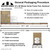 Celina Tent 30' x 90' Master Series Frame Tent, Sectional Tent Top, Complete, product details and packaging diagram.
