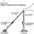 Celina Tent 30' Pinnacle Series Hexagon High Peak Frame Tent / Cross Cable Marquee, complete with detailed diagram of ratchet assemblies and frame components.