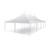 Celina Tent 20' x 40' Premiere I Series High Peak Pole Tent, 1 Piece Tent Top, Complete, white high peak pole tent with open sides and supporting poles for outdoor event coverage.