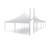20' x 60' Premiere I Series High Peak Pole Tent, Sectional Tent Top, Complete, with white fabric canopy supported by tall poles, ideal for outdoor events and gatherings.