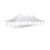 Celina Tent 30' x 60' Premiere I Series High Peak Pole Tent, sectional tent top, complete setup with high peak roof and sturdy support poles.