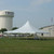40' x 40' Premiere I Series High Peak Pole Tent, Sectional Tent Top, Complete