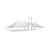 50' x 200' Premiere II Series High Peak Pole Tent, Sectional Tent Top, Complete