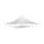 Celina Tent 60' x 60' Premiere II Series High Peak Pole Tent, sectional tent top, complete with white fabric and high peak structure for events and outdoor gatherings.