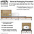 20' x 20' Classic Series Gable End Frame Tent, 1 Piece Tent Top, Complete, with sidewalls, frame, and accessories shown in the packaging illustration.