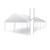 20' x 100' Classic Series Gable End Frame Tent, Sectional Tent Top, Complete