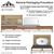 20' x 30' Master Series High Peak Frame Tent, 1 Piece Tent Top, Complete, with illustrations of packaging, tent top, and base platform