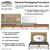 Celina Tent 15' x 45' Classic Series Frame Tent, 1 Piece Tent Top, Complete, with illustration of assembled frame and fabric cover.