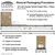 Celina Tent 30' x 50' Classic Series Frame Tent, 1 Piece Tent Top, Complete, with detailed schematic and specifications.