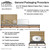 8' x 12' Classic Series Frame Tent, 1 Piece Tent Top, Complete