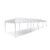 Celina Tent 10' x 40' Classic Series Frame Tent, Sectional Tent Top, Complete, white outdoor event tent with sturdy frame and sectional top design.