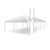 20' x 100' Classic Series Frame Tent, Sectional Tent Top, Complete, structural framework with sectional tent top for outdoor event coverage.
