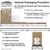 Celina Tent 40' x 80' Classic Series Frame Tent, Sectional Tent Top, Complete, with layout diagram showing dimensions, section details, and packaging information for event or outdoor use.