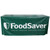 6' Fitted Vinyl, 3-Sided, FoodSaver vacuum sealing system cover in green with the FoodSaver logo.
