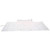 50" x 100" Wrap Around Bag, white fabric bag with multiple sections and attachment points for secure wrapping or covering.