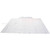 84" x 100" Wrap Around Bag, large white protective wrapping bag laid flat on a white background.