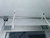 Event Double Door Aluminum, 8' - Image showing the top view of the aluminum double door frame with hinges and automatic opening mechanism.