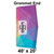 40' x 20' Classic Pole Tent Grommet End, Ratchet Top, Full Digital Print 40' x 20' Classic Pole Tent Grommet End, Ratchet Top, Full Digital Print