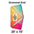 20' x 10' Premiere High Peak Grommet End Tent with Ratchet Top and Full Digital Print, showing the grommet end design and colorful graphics.