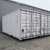 Celina Tent Humanitarian Tent 16' x 16', white portable shipping container used as emergency shelter or temporary accommodation.