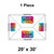 20' x 30' Classic Pole Tent, 1 Piece, 16 oz. Ratchet Top, Logo/Valance Print Only 20' x 30' Classic Pole Tent, 1 Piece, 16 oz. Ratchet Top, Logo/Valance Print Only