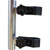 Aluminum Fast Shade Flag Mount, sturdy metal flagpole mount with adjustable black clamps for secure installation.