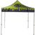 Celina Tent Fast Shade Package 10-3, lime green and black portable canopy tent with logo and website, sturdy metal frame for outdoor use.