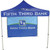 Celina Tent Fast Shade Package 10-5, blue pop-up canopy tent with Fifth Third Bank branding and logo, set up outdoors.