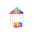 Celina Tent Fast Shade Package 7F, colorful pop-up canopy tent with a customizable logo area and sturdy metal legs for outdoor events and promotions.