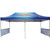 Celina Tent Fast Shade Package 20-2, blue outdoor event tent with sidewalls and a central support pole for shade and shelter.
