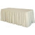 13' Ivory Polyester Skirting