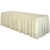 21' Ivory Polyester Skirting
