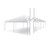 20 x 60 Classic Series Frame Tent, Sectional Tent Top, Complete, external view showing the white canopy, supporting poles, and sectional design for event or outdoor venue coverage.